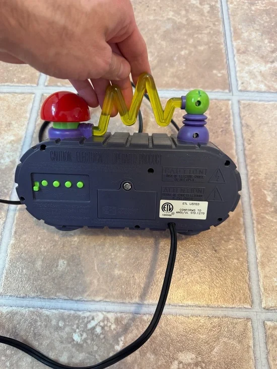 Vintage 1995 Nickelodeon Time Blaster Rise & Slime Alarm Clock AM/FM Radio works - Picture 5 of 9